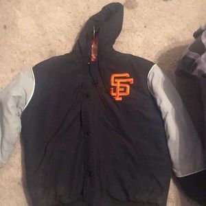Authentic Starter brand SF Giants jacket